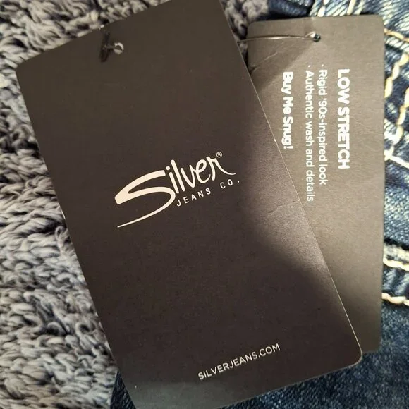 Silver Jeans Co Blue Jeans NWT Size 31/33 - Picture 4 of 8